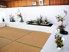 多賀神社例祭 神賑 小原流献花の風景1
